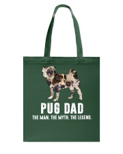 pug dad Tote Bag tile