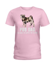 pug dad Ladies T-Shirt tile