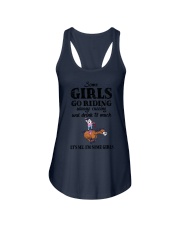 Horse some girls Ladies Flowy Tank tile