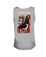 Veteran - combat boots dogtag Unisex Tank tile