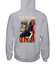 Veteran - combat boots dogtag Hooded Sweatshirt tile