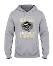 Old man cigar never Hooded Sweatshirt tile
