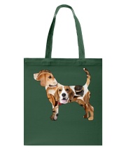 Beagle shape full Tote Bag tile