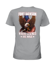 Legend fort jackson Ladies T-Shirt tile