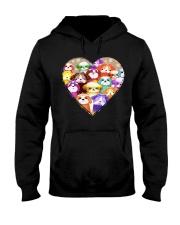 shih tzu heart shape Hooded Sweatshirt tile
