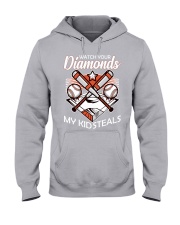 Softball steal Hooded Sweatshirt tile