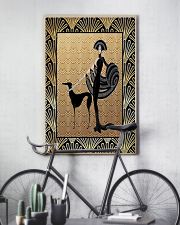 Greyhound with woman 11x17 Poster lifestyle-poster-7