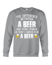 Beer Difference Crewneck Sweatshirt tile