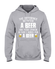 Beer Difference Hooded Sweatshirt tile
