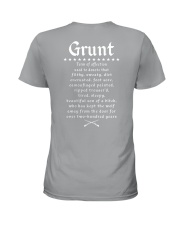 Vet Grunt Ladies T-Shirt tile