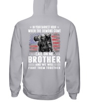 In your darkest hour veteran Hooded Sweatshirt tile