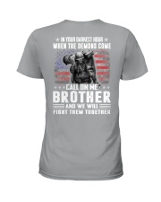 In your darkest hour veteran Ladies T-Shirt tile