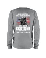 In your darkest hour veteran Long Sleeve Tee tile