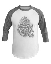 monkey 2 cigar Baseball Tee tile