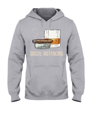 Cigar social distancing Hooded Sweatshirt tile