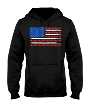 Dachshund flag 2 Hooded Sweatshirt tile