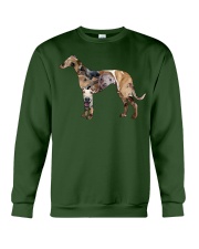 greyhound shape Crewneck Sweatshirt tile