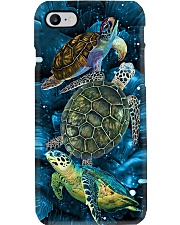 Sea turtle in deep sea Phone Case i-phone-7-case
