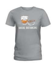 Social distancing cigars Ladies T-Shirt tile
