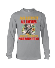 Vet Woman Against Long Sleeve Tee tile