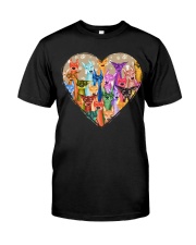 doberman heart shape Classic T-Shirt tile