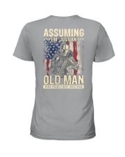Vet old man Ladies T-Shirt tile