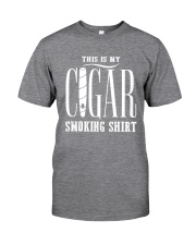 Cigar Smoking Shirt Classic T-Shirt front
