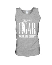 Cigar Smoking Shirt Unisex Tank tile