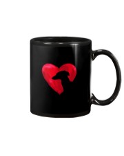 Greyhound heart Mug tile