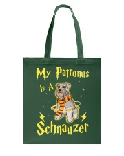 Patronus schnauzer Tote Bag tile