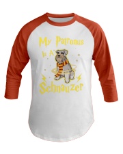 Patronus schnauzer Baseball Tee tile