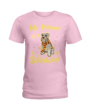 Patronus schnauzer Ladies T-Shirt tile
