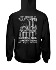 Vet why Paratrooper Hooded Sweatshirt back