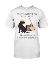 GUITAR and DOG Premium Fit Mens Tee thumbnail