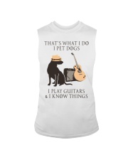 GUITAR and DOG Sleeveless Tee thumbnail