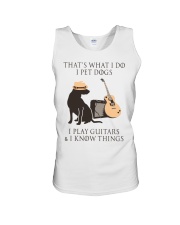 GUITAR and DOG Unisex Tank thumbnail