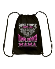 CALL ME FRAMING CARPENTER MAMA JOB SHIRTS Drawstring Bag thumbnail