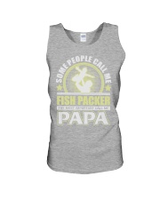 CALL ME FISH PACKER PAPA JOB SHIRTS Unisex Tank thumbnail