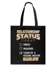 TAKEN BY HARLOW THING SHIRTS Tote Bag thumbnail