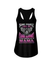 CALL ME FLOOR SUPPORT MAMA JOB SHIRTS Ladies Flowy Tank thumbnail