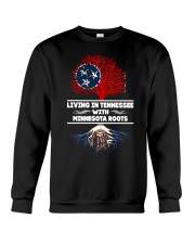 TENNESSEE WITH MINNESOTA ROOT SHIRTS Crewneck Sweatshirt thumbnail