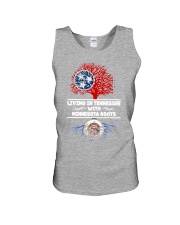 TENNESSEE WITH MINNESOTA ROOT SHIRTS Unisex Tank thumbnail