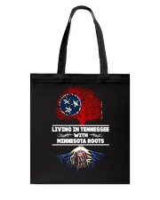 TENNESSEE WITH MINNESOTA ROOT SHIRTS Tote Bag thumbnail