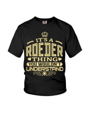 ROEDER THING GOLD SHIRTS Youth T-Shirt thumbnail