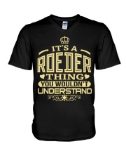 ROEDER THING GOLD SHIRTS V-Neck T-Shirt thumbnail