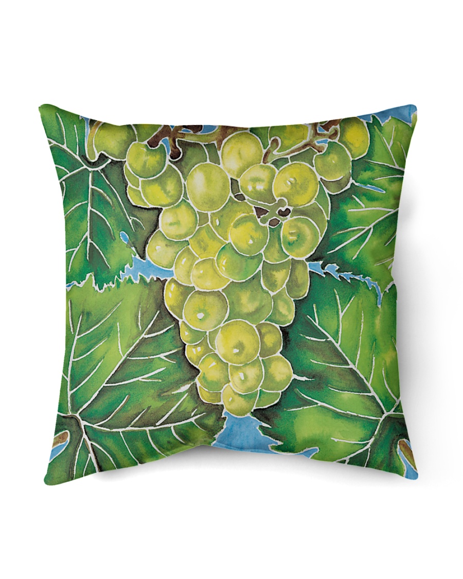 barossa valley vines 1 Indoor Pillow - 18” x 18”