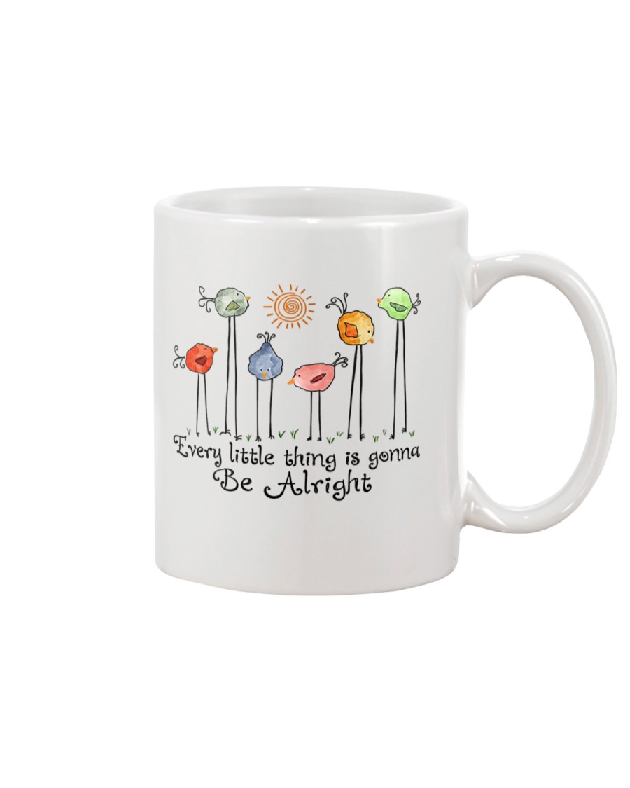Every Little things will be alright peace Mug
