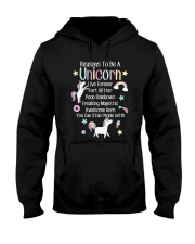 Reasons To Be A Unicorn Hooded Sweatshirt tile