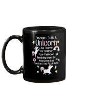 Reasons To Be A Unicorn Mug back