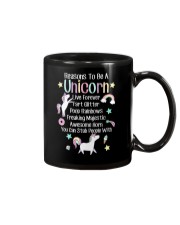 Reasons To Be A Unicorn Mug front